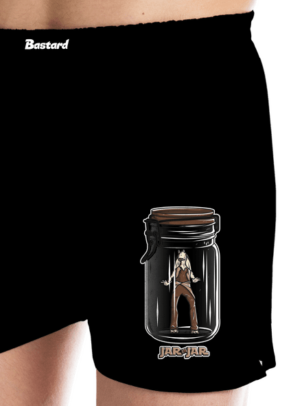 Jar in jar férfi alsó nadrág Black