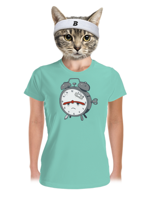 Ébresztőóra női sportpóló Mint Mal