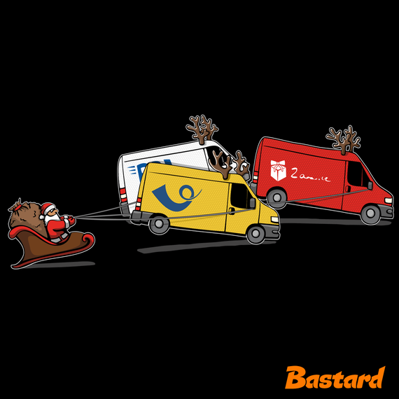 Mikulás rénszarvassal