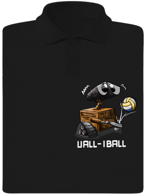 Vall-iball férfi pólóingek Black