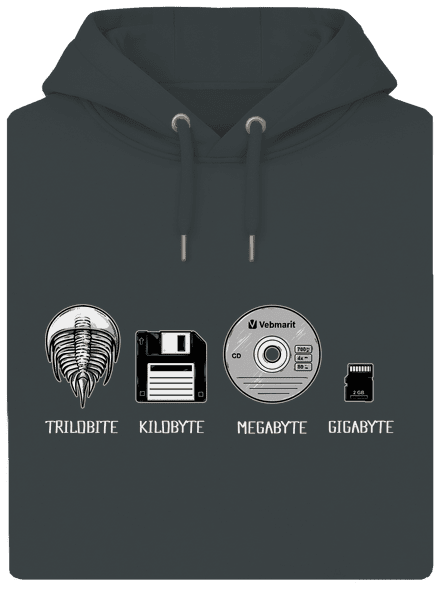 Trilobite unisex prémium pulóver Charcoal