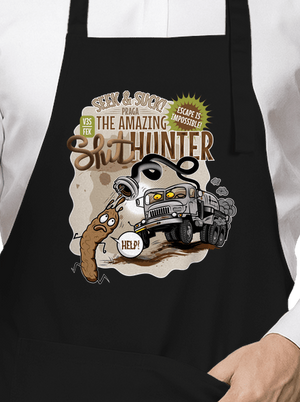 Shithunter kötény Black