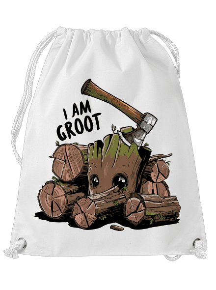 I Am Groot hátizsák White