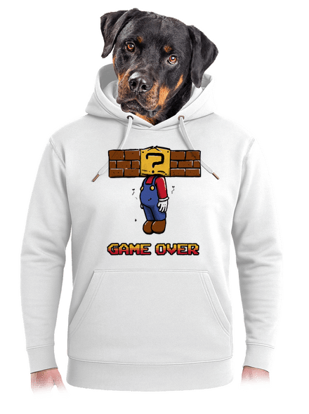 Game over unisex prémium pulóver Snowwhite