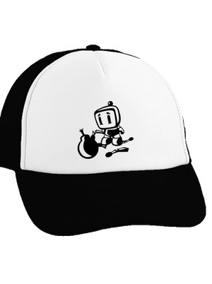 Bomberman teherautós sapka Black cap