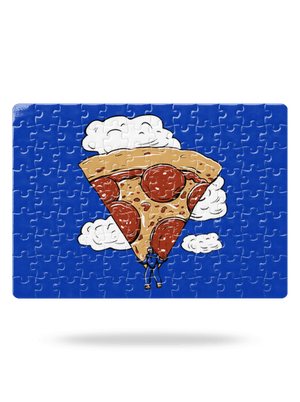 Pizza ejtőernyős kirakós White