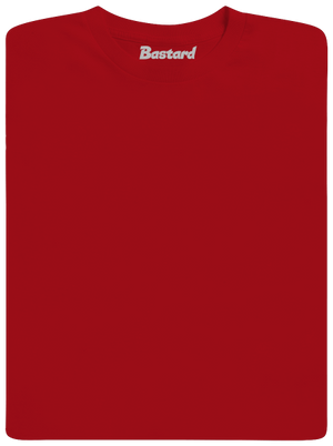 Nyomtatás nélkül férfi póló Red