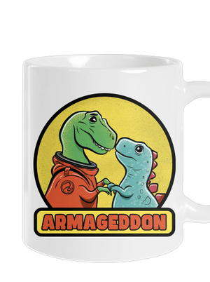 Armageddon hagyományos bögre White