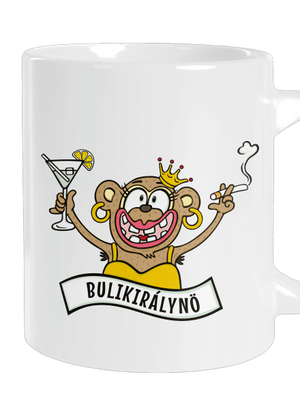 Bulikirálynő nagy bögre White