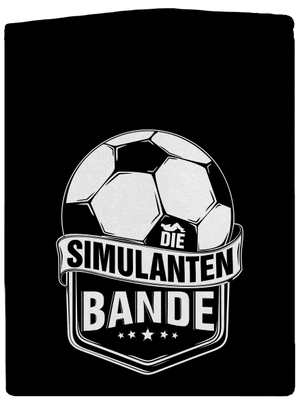 Simulanten bande cipzáras férfi pulóver Black