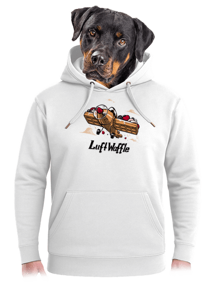 Luftwaffle unisex prémium pulóver Snowwhite