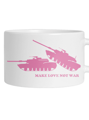 Tankok macaron bögre White