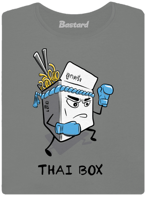 Thai box női póló Dark Gray Melange