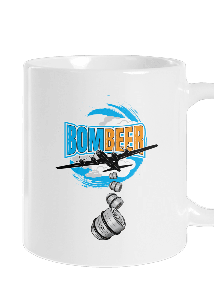 BomBeer hagyományos bögre White