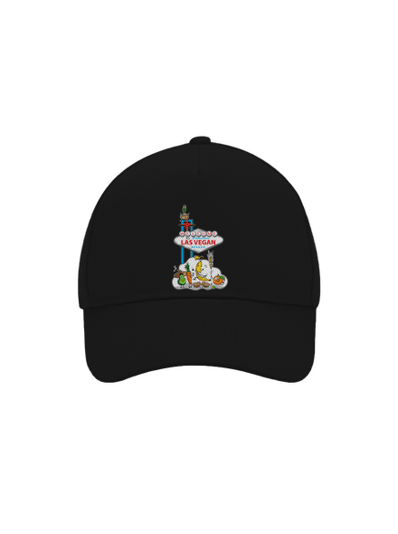Las Vegan baseballsapka Black