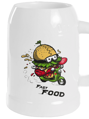 Fast Food söröskorsó White