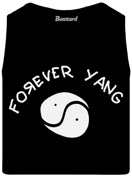 Forever Yang férfi trikó Black