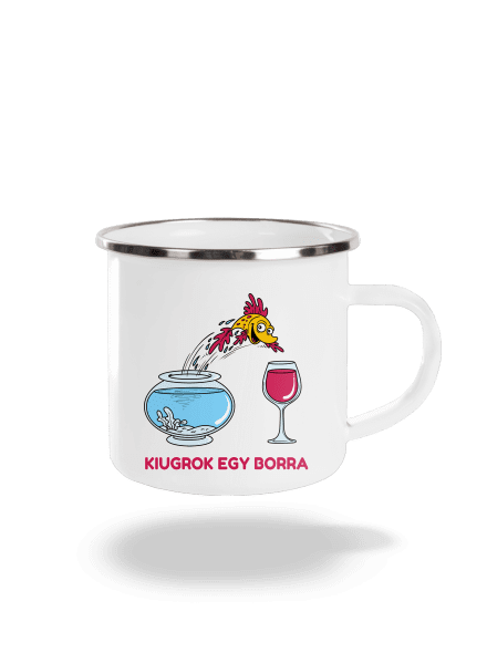Kiugrok egy borra pléhbögre White