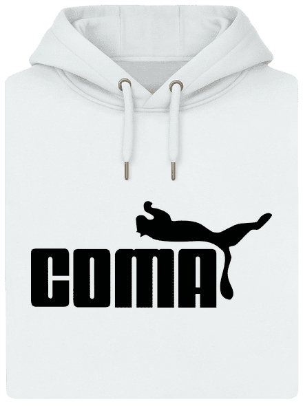 Coma unisex prémium pulóver Snowwhite