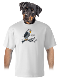 unisex túlméretezett póló