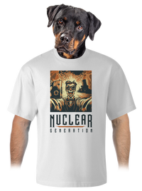 unisex túlméretezett póló