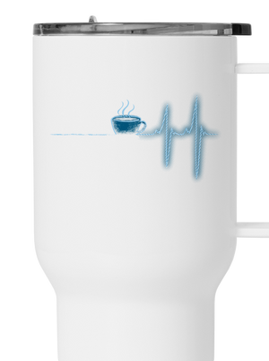 Coffee help termosz bögre White