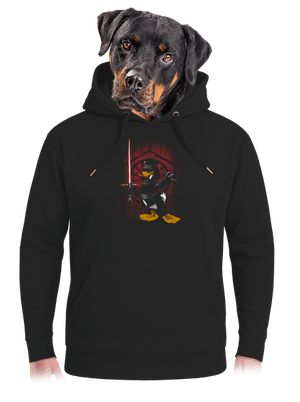 Kylo Duck unisex prémium pulóver Dark Black