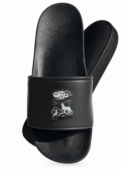 Farkas ária papucs Black