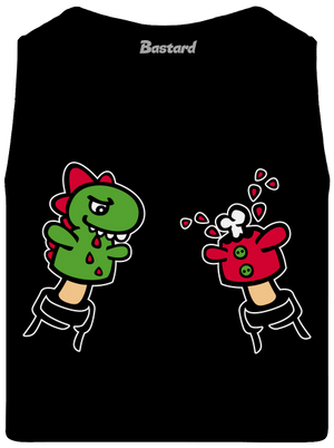 Mániákusok férfi trikó Black