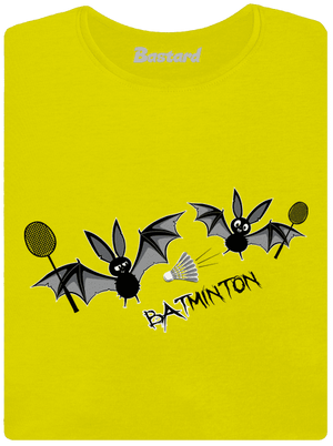 Batminton prémium női póló Lemon