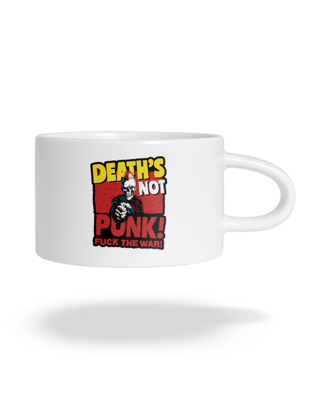 Death's not punk macaron bögre White