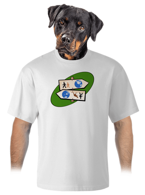 unisex túlméretezett póló