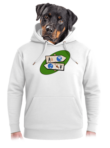Hosszú távú menetelés unisex prémium pulóver Snowwhite