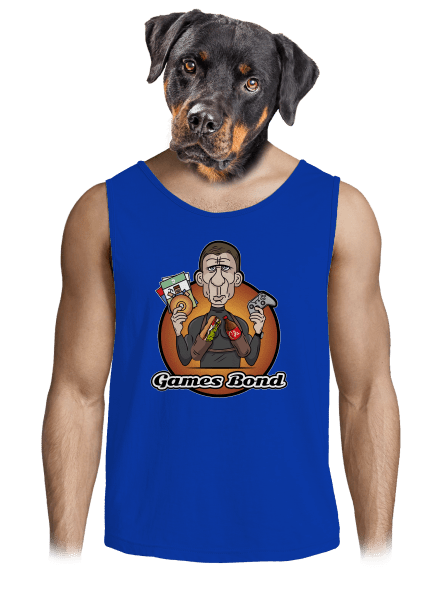 Games Bond férfi trikó Royal Blue