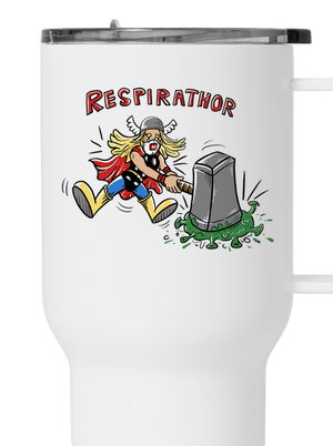 Respirathor termosz bögre White