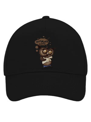 I need more coffee baseballsapka Black
