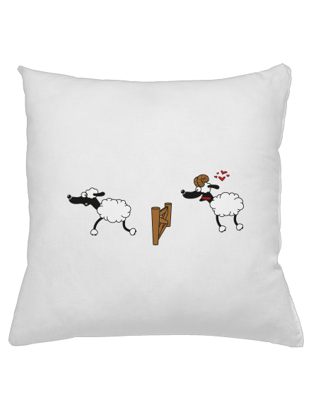 Sheeps in love párna White