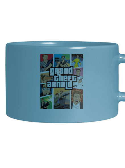 Grand Theft Arnold macaron bögre Blue Macaron