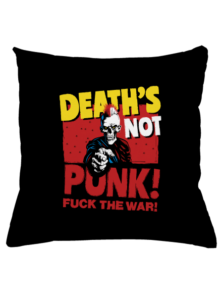 Death's not punk párna Black