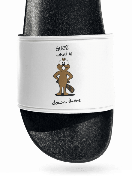 Naked beaver papucs White