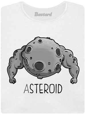 Asteroid prémium női póló White