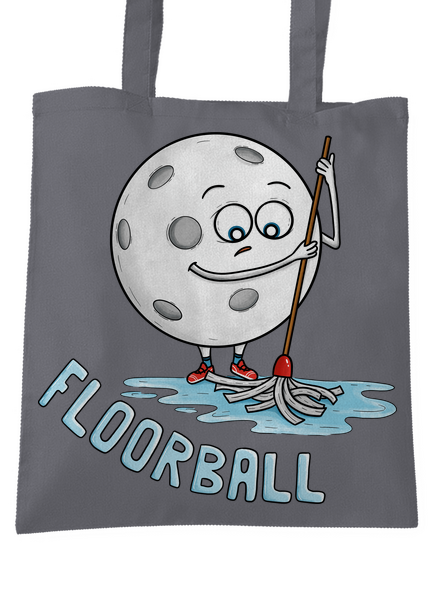 Floorball táska Graphite grey