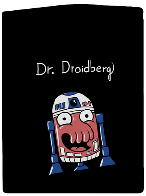 Dr. Droidberg cipzáras női pulóver Black