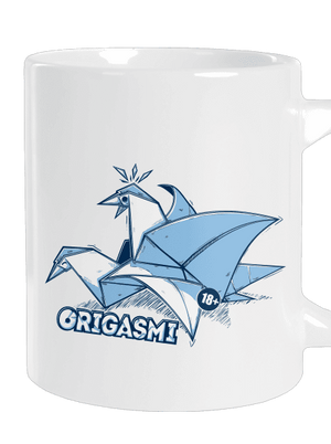 Origasmi nagy bögre White