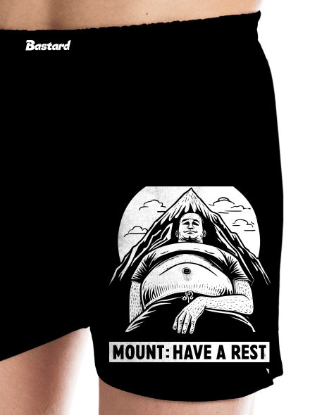 Mount have a rest férfi alsó nadrág Black
