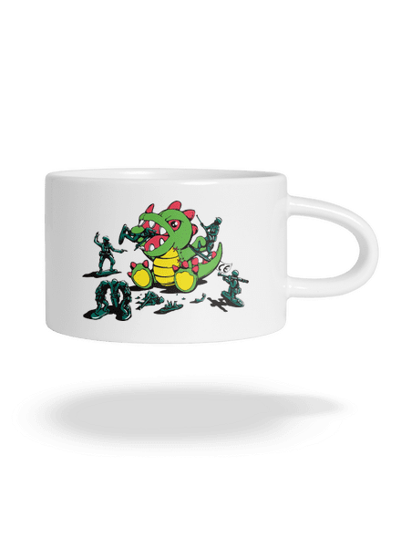 Játékok macaron bögre White