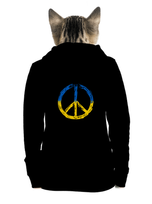  cipzáras női pulóver Black