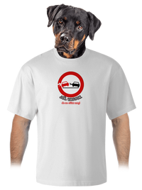 unisex túlméretezett póló