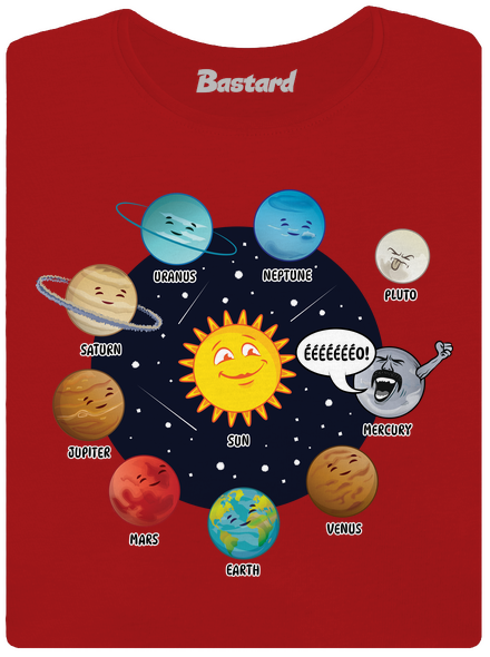 Mercury prémium női póló Red Mal