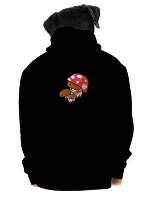  cipzáras férfi pulóver Black